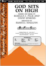 God Sits on High SATB choral sheet music cover